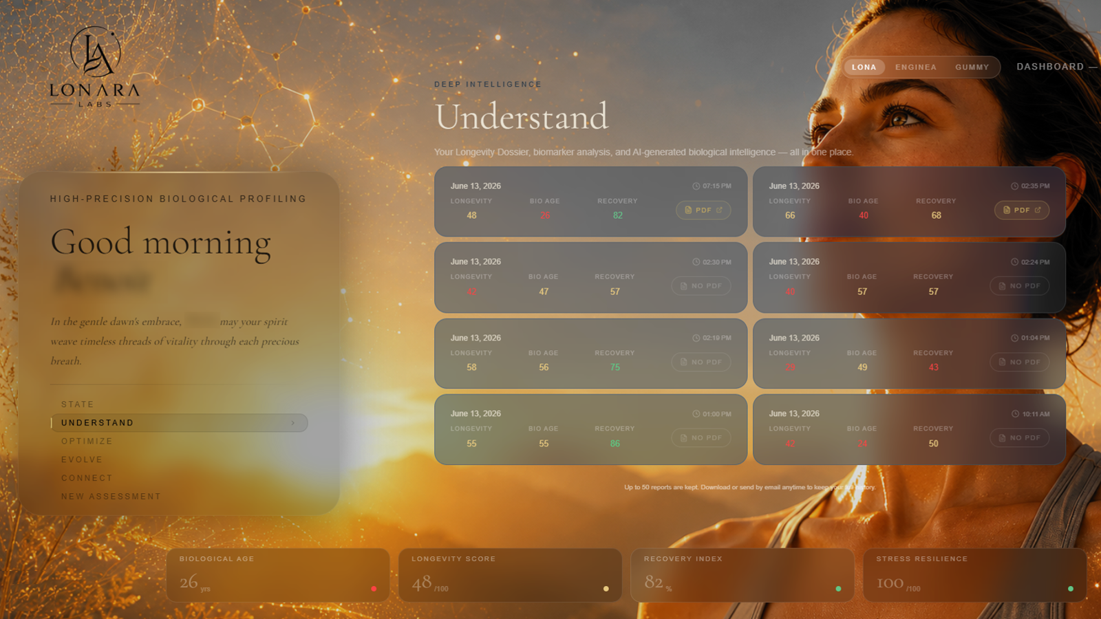 My Space — Understand: Longevity Dossier